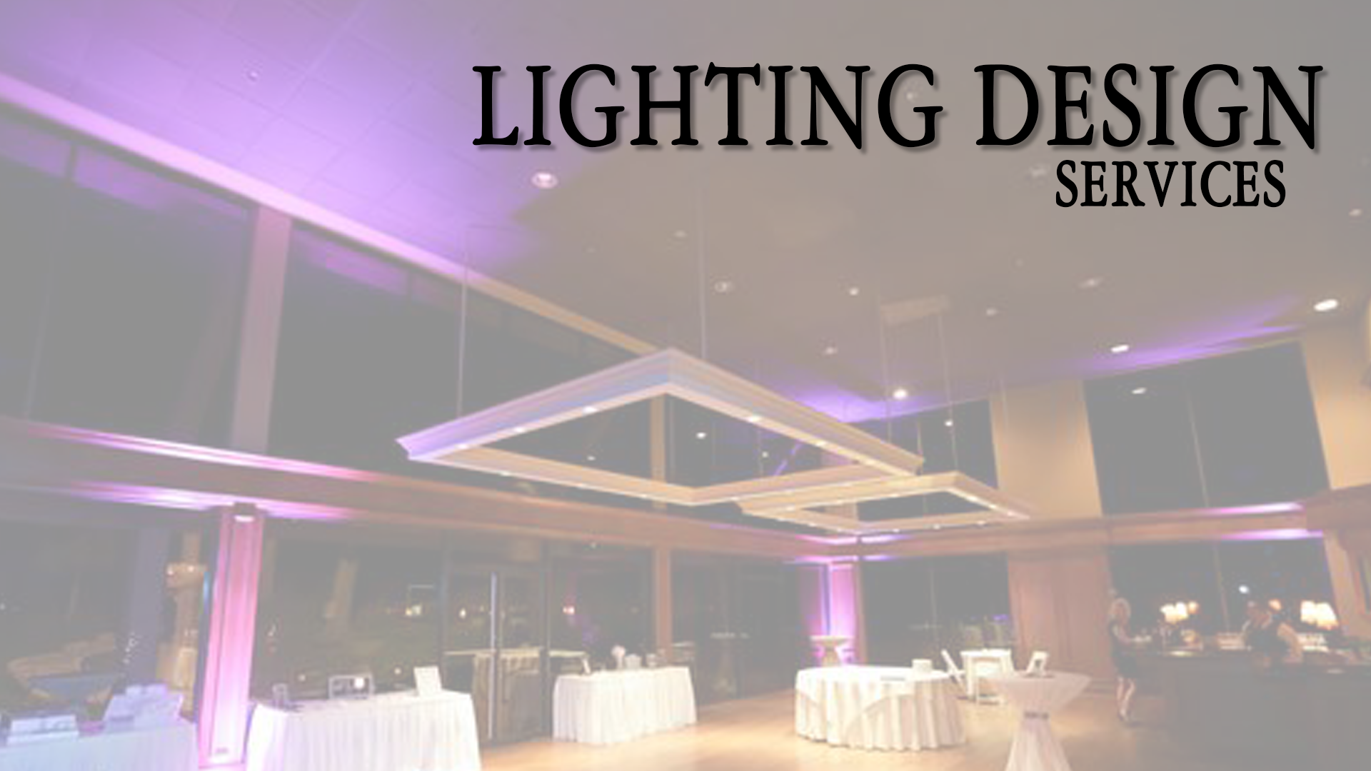 Mike Jones Entertainment and Events | Lighting Design Services